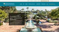 Desktop Screenshot of intercontinentalsanctuarycove.com